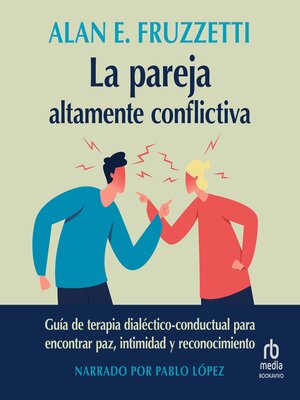 cover image of La pareja altamente conflictiva (The High-Conflict Couple)